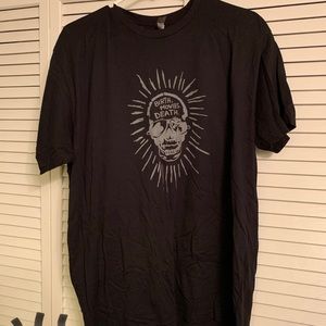 Alamo draft house birth, movies, death t shirt